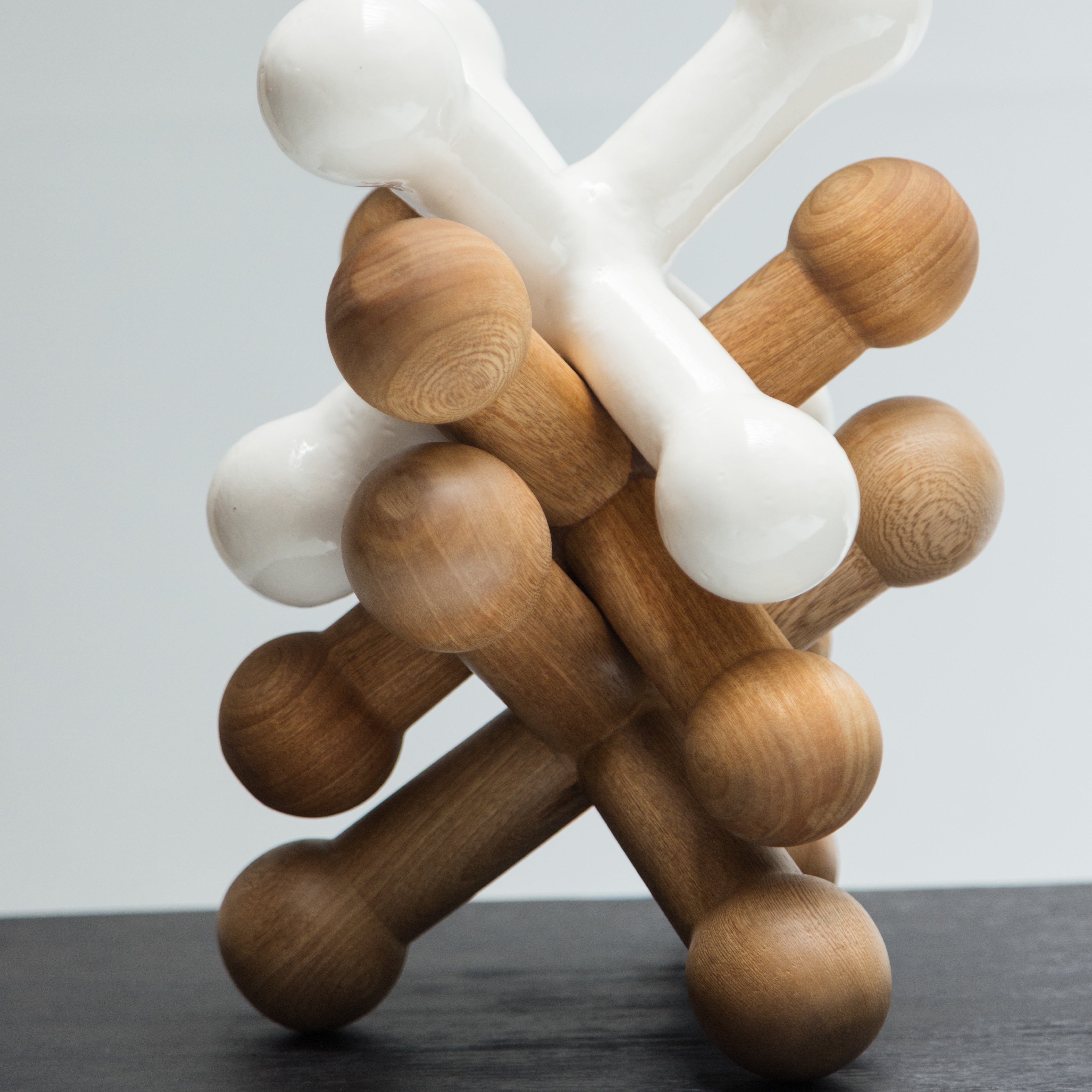 Figura decorativa Catapis en madera