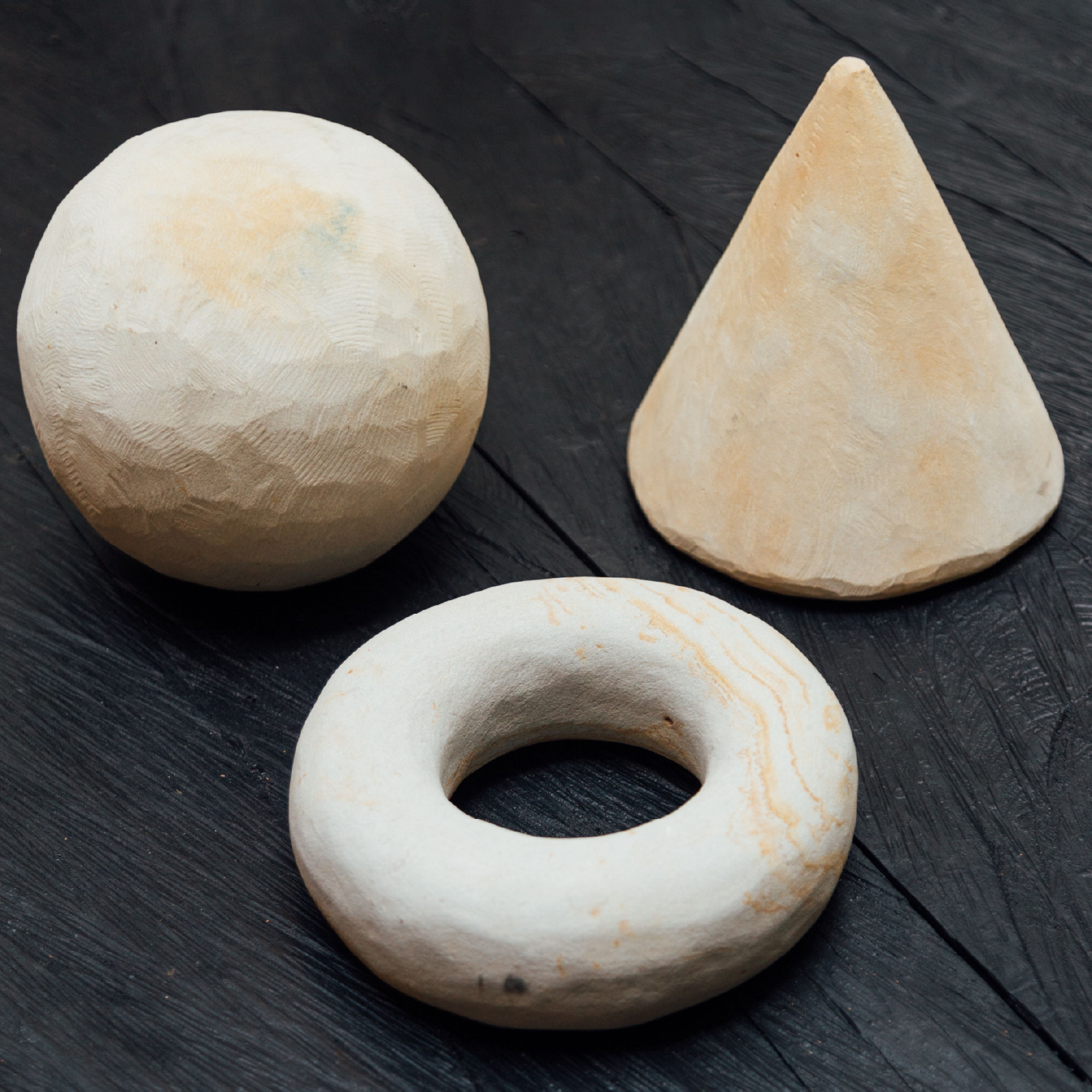Figura decorativas Geo en piedra