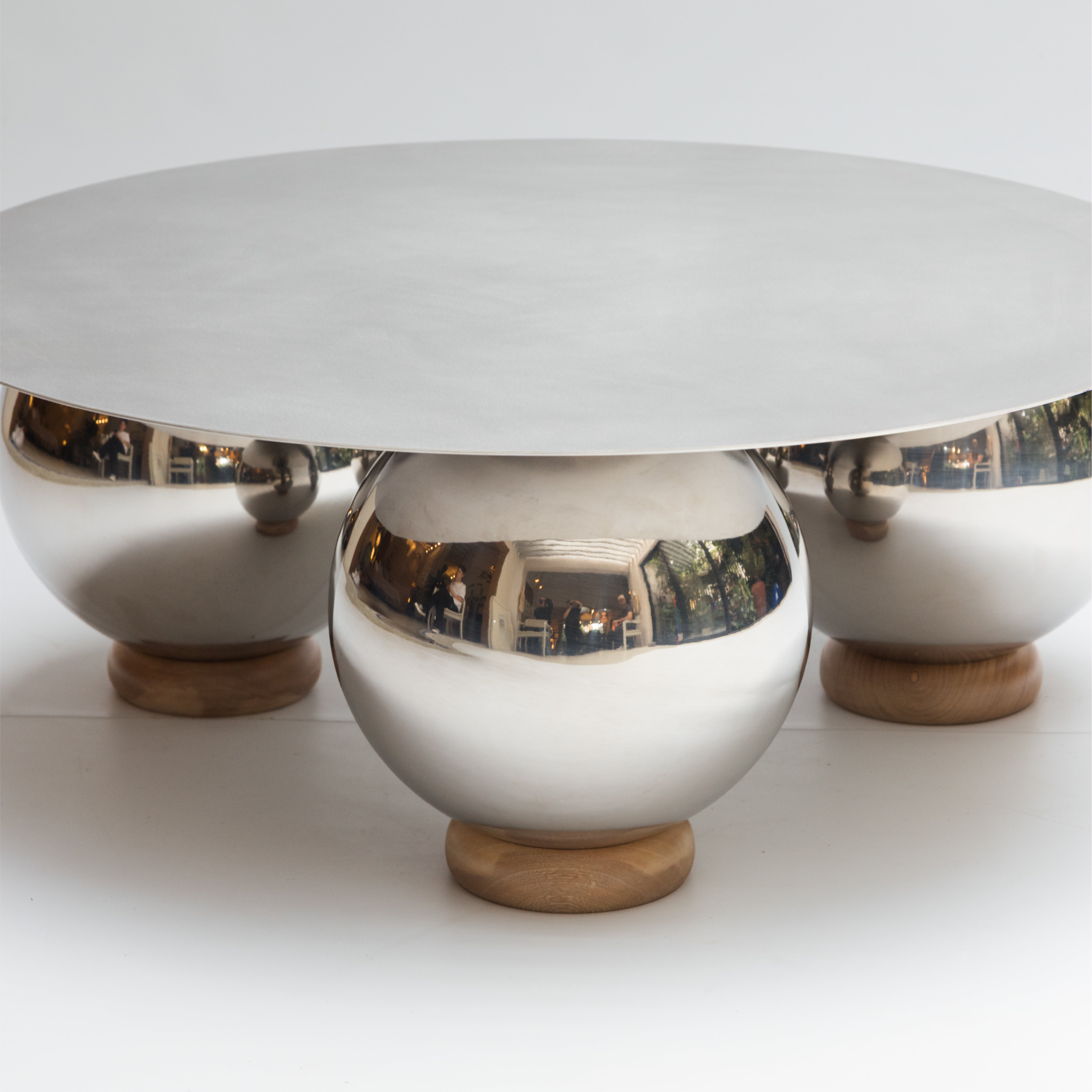 Mesa de centro Barú Acero