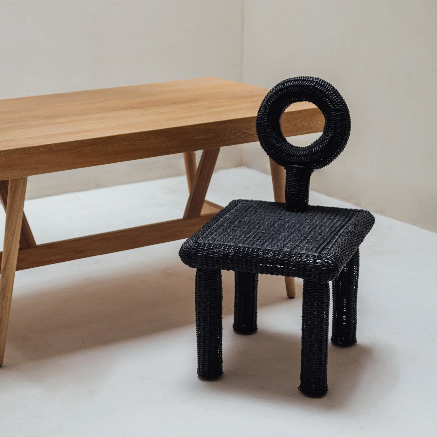 Silla Astoria tejida